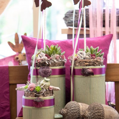 Herbstliche Deko bei Bockel